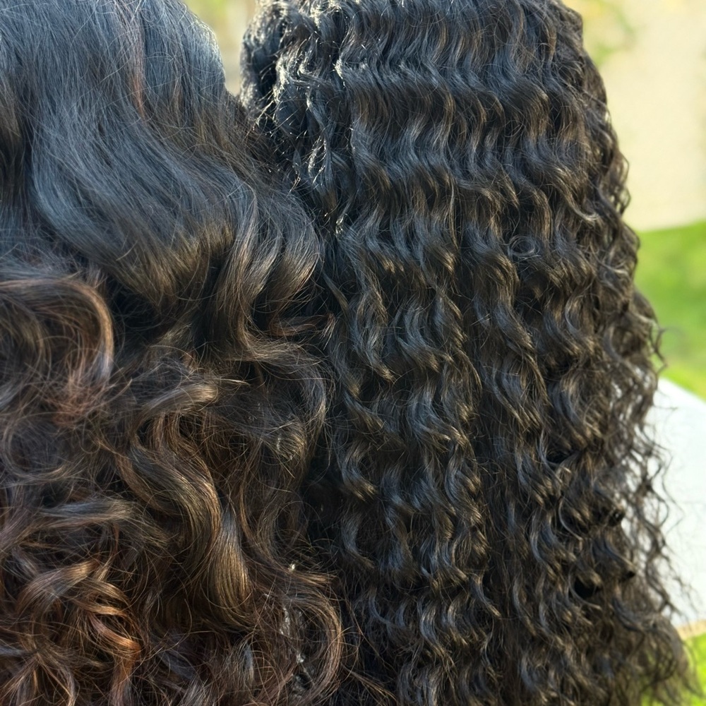 Women's Wig Lot- Long Dark Natural Wave & Curly Styles - Picture 8 of 14